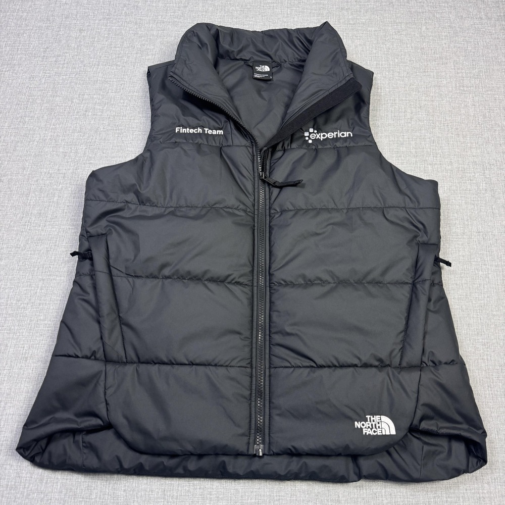 The North Face Everyday Insulated Puffer Vest Womens Large‎ Black Full Zip